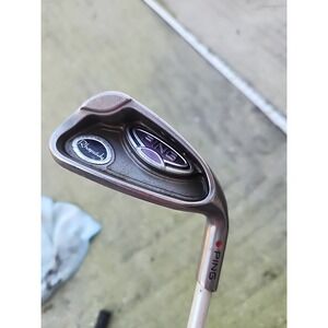 PING Rhapsody Red 🔴 Dot Women's 8 Iron Golf Club ⛳ Graphite ULT-129 Ladies Flex